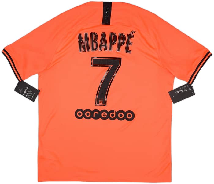 2019-20 Paris Saint-Germain Away Shirt Mbappe #7 (L)