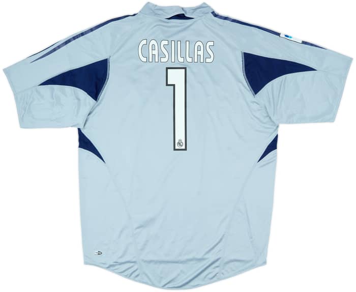 2004-05 Real Madrid GK S/S Shirt Casillas #1 (L)