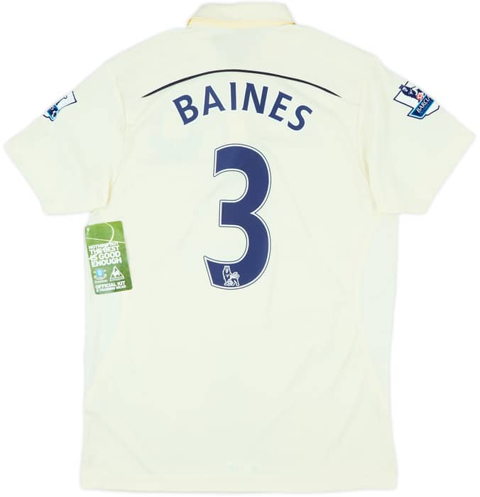 2010-11 Everton Third Shirt Baines #3 (S)
