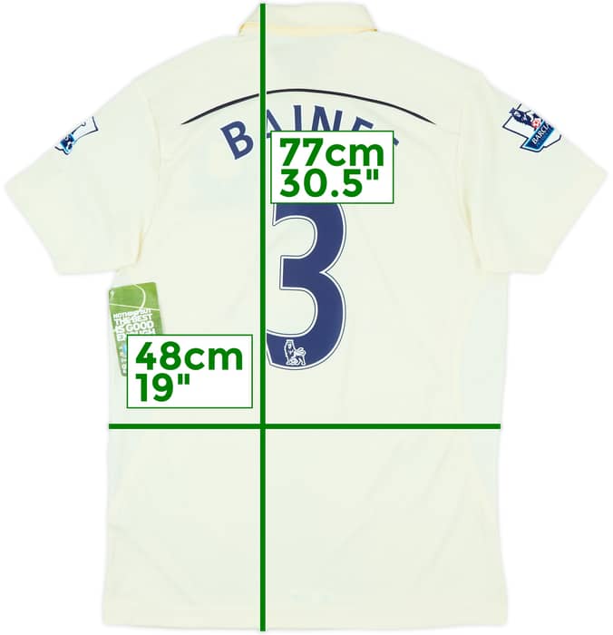 2010-11 Everton Third Shirt Baines #3 (S)