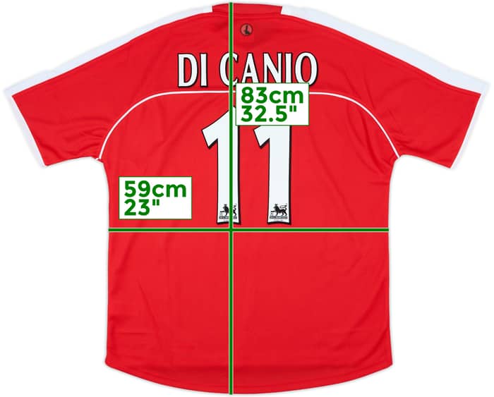 2003-04 Charlton Home Shirt Di Canio #11 (XL)