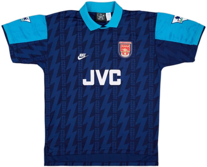1994-95 Arsenal Player Issue Away Shirt Smith #9 - 8/10 - (XL)