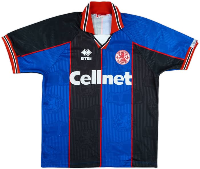 1995-96 Middlesbrough Match Issue Away Shirt #14