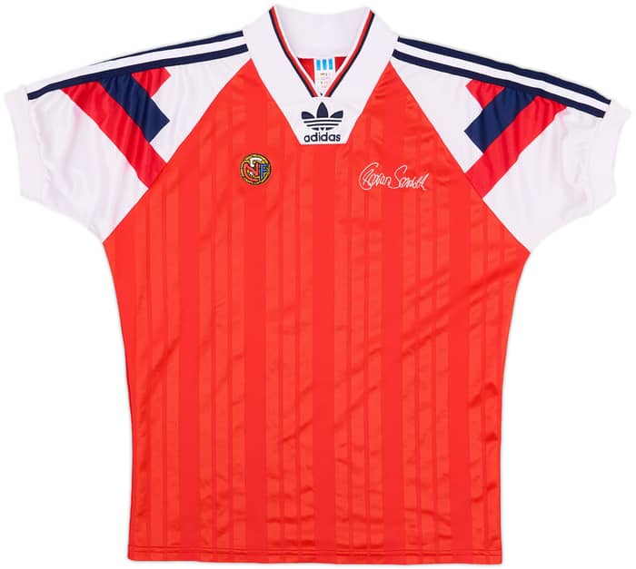 1992-94 Norway 'Goran Sørloth' Home Shirt #10 - 6/10 - (S)