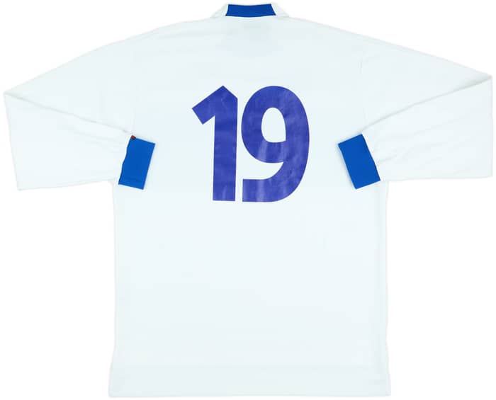 1998-00 Italy Match Issue Away L/S Shirt #19