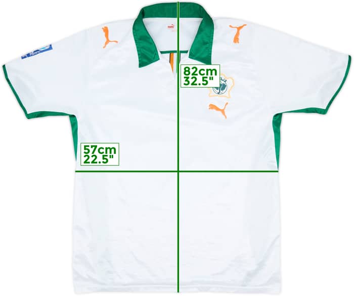 2008-10 Ivory Coast Away Shirt - 8/10 - (XL)