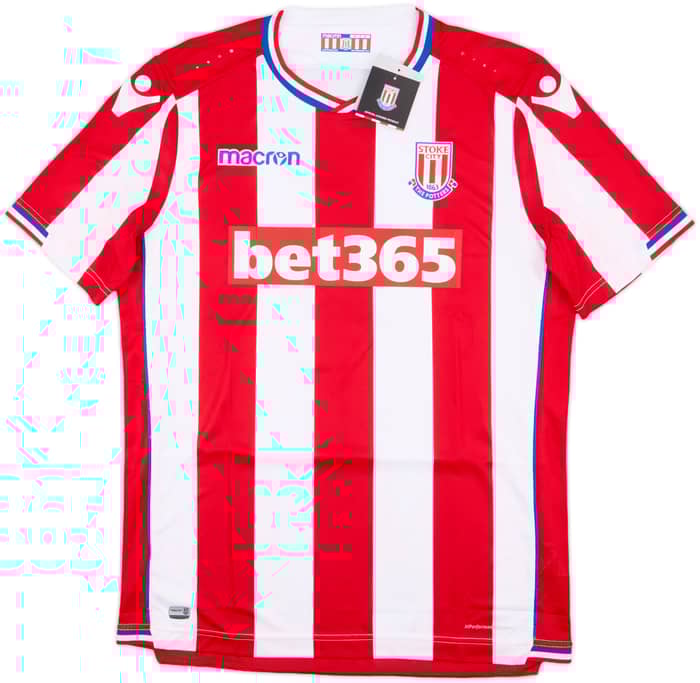 2018-19 Stoke City Home Shirt Allen #4 (XL)