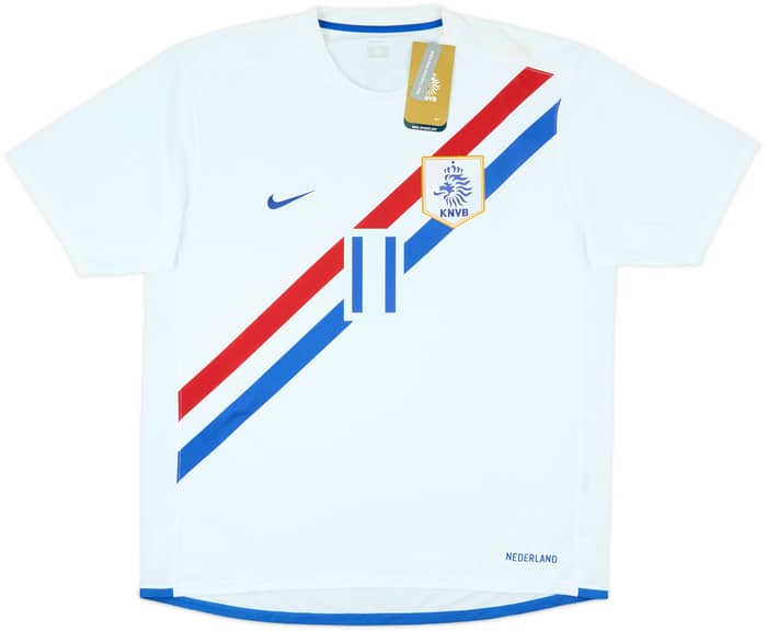 2006-08 Netherlands Away Shirt Robben #11 (XL)