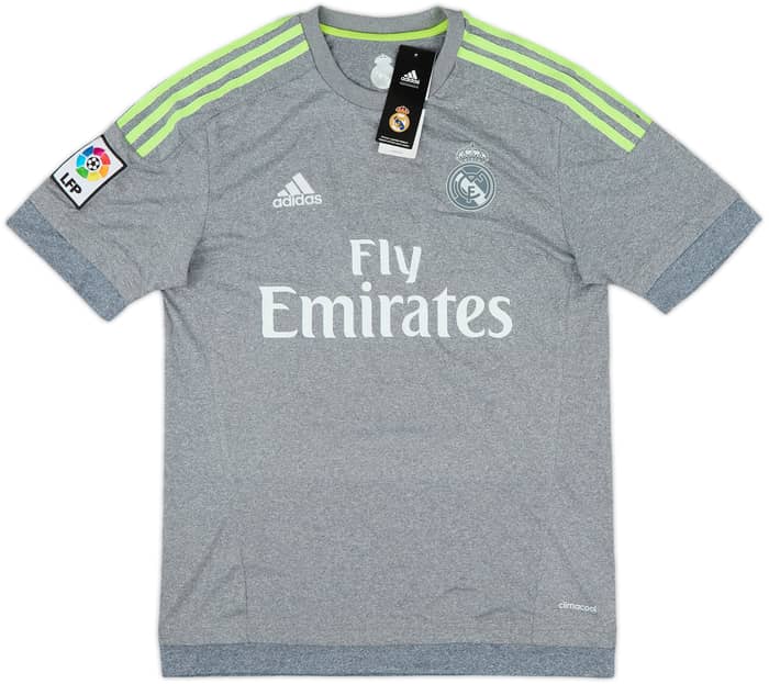 2015-16 Real Madrid Away Shirt James #10 (S)