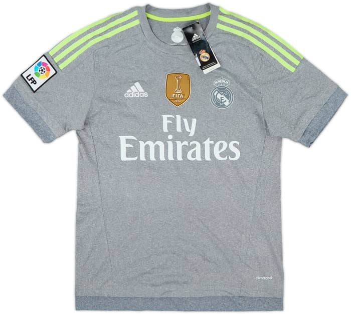 2015-16 Real Madrid Away Shirt James #10 (S)