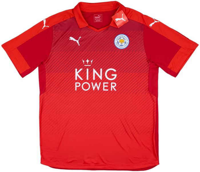 2016-17 Leicester Away Shirt Vardy #9 (XL)
