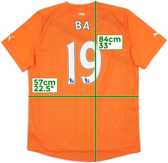 2011-12 Newcastle Away Shirt Ba #19 - 7/10 - (L)