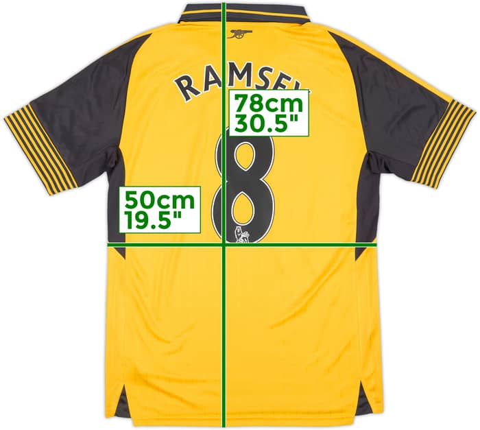 2016-17 Arsenal Away Shirt Ramsey #8 (M)