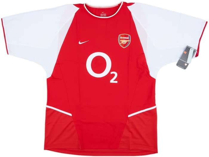 2002-04 Arsenal Home Shirt Henry #14 (L)