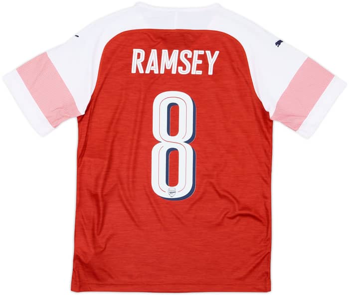 2018-19 Arsenal Home Shirt Ramsey #8 (S)