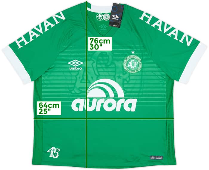 2018 Chapecoense Home Shirt #10 (XXL)