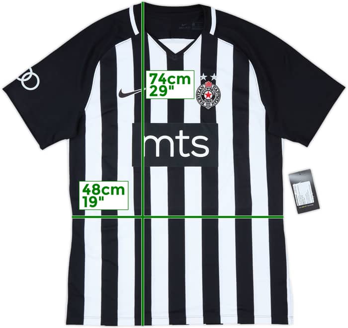 2018-19 Partizan Belgrade Home Shirt (M)