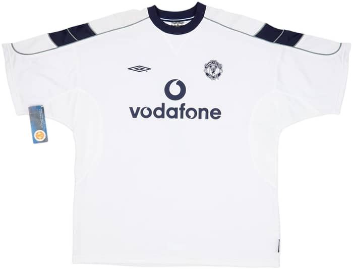 2000-01 Manchester United Away Shirt Beckham #7 (XXL)