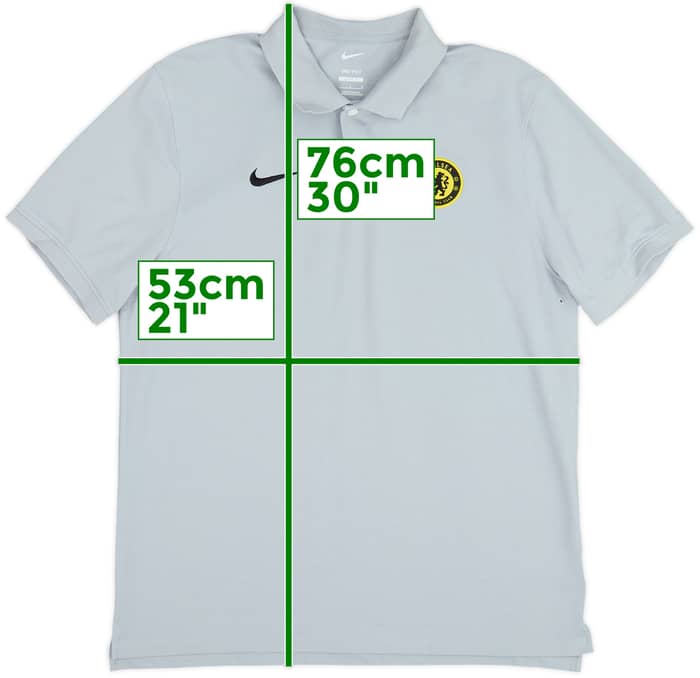 2021-22 Chelsea Nike Camisa Polo - 9/10 - (L)