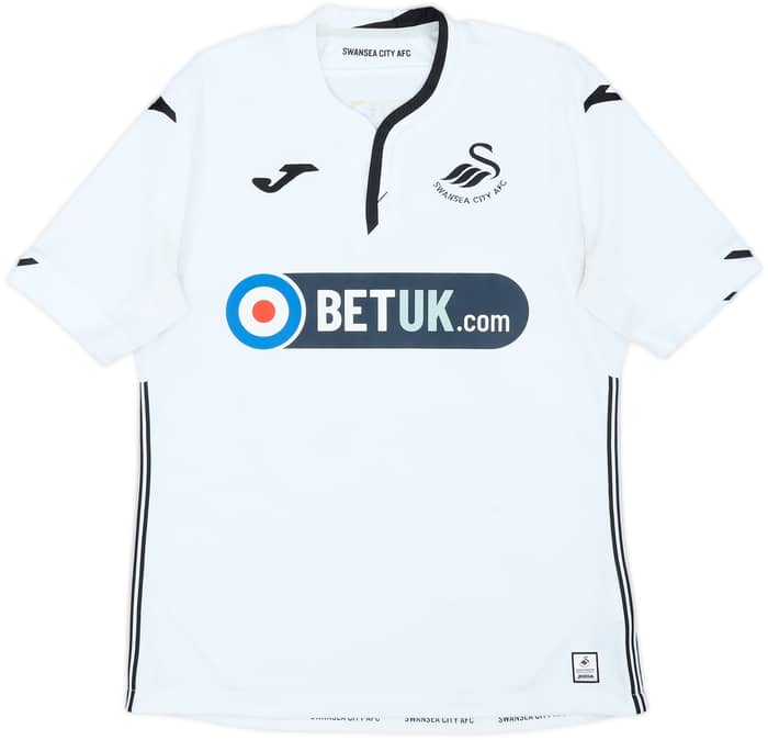 2018-19 Swansea Home Shirt James #20 - 6/10 - (M)