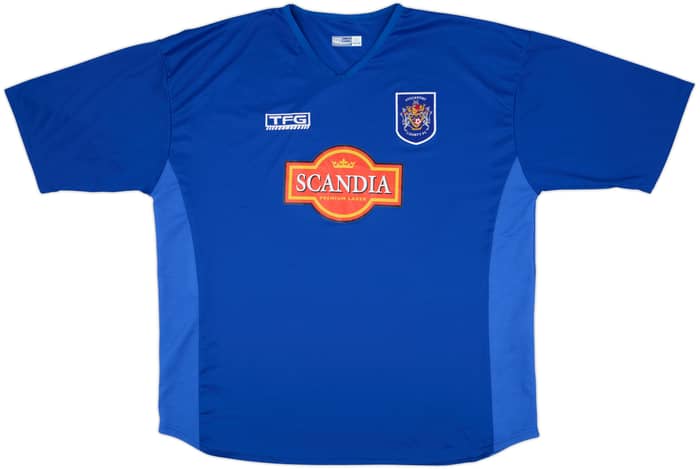 Camiseta de local del Stockport County 2004-06 - 9/10 - (XL)