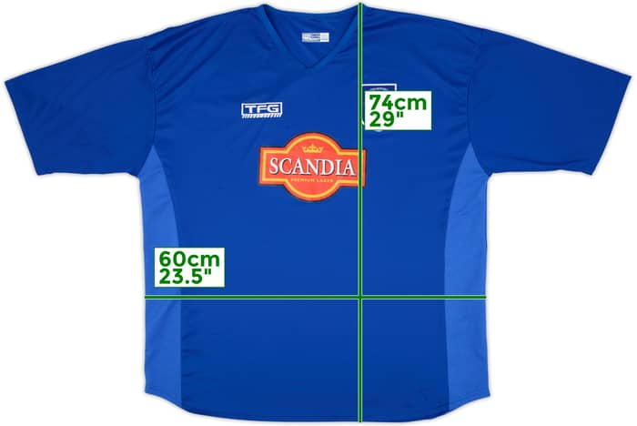 Camiseta de local del Stockport County 2004-06 - 9/10 - (XL)