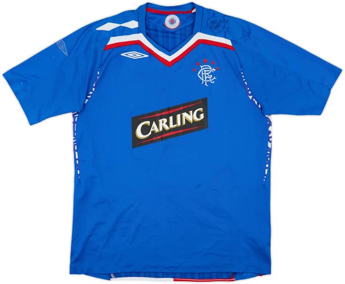 2007-08 Rangers Home Shirt - 5/10 - (L)