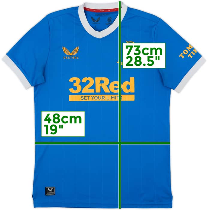 2021-22 Rangers Home Shirt - 5/10 - (S)