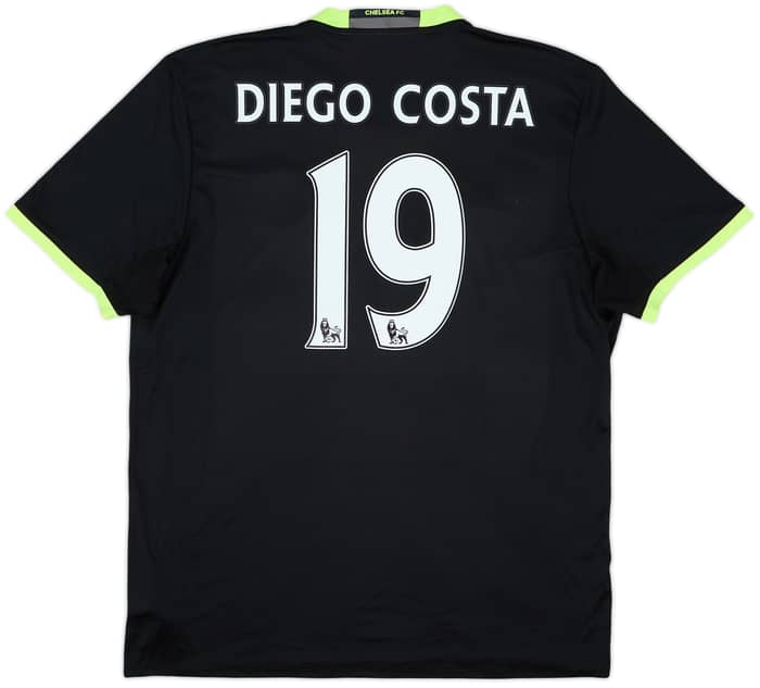 2016-17 Chelsea Away Shirt Diego Costa #19 - 6/10 - (XL)
