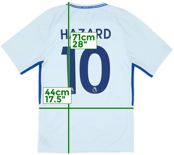 2017-18 Chelsea Away Shirt Hazard #10 - 10/10 - (S)