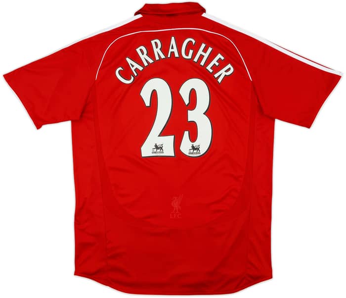 2006-08 Liverpool Home Shirt Carragher #22 - 6/10 - (L)