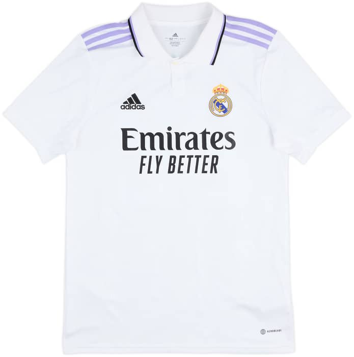 2022-23 Real Madrid Home Shirt Rudiger #22 - 8/10 - (L)
