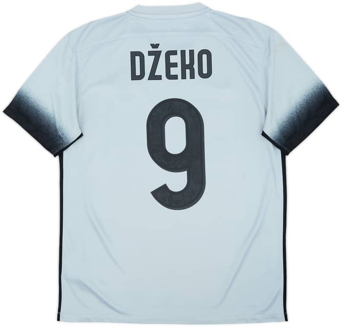 2015-16 Roma Third Shirt Dzeko #9 - 6/10 - (M)