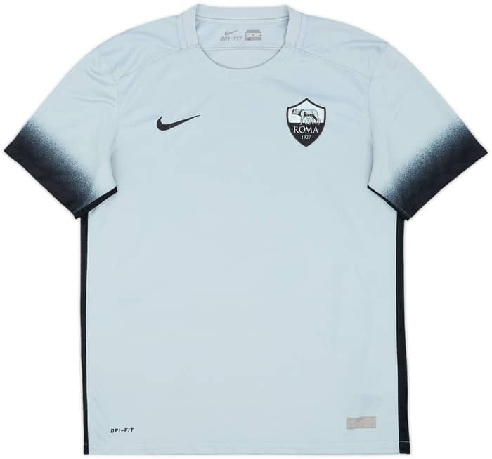 2015-16 Roma Third Shirt Dzeko #9 - 6/10 - (M)