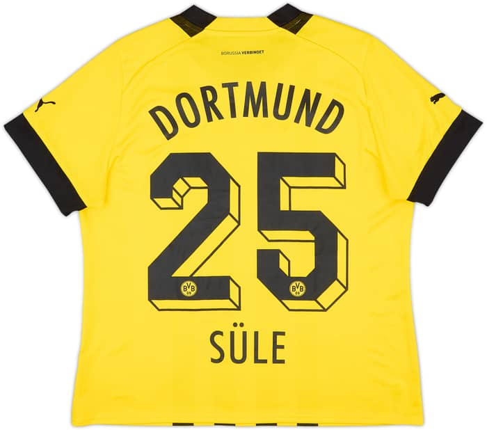 2022-23 Borussia Dortmund Home Shirt Sule #25 - 8/10 - (Women's L)