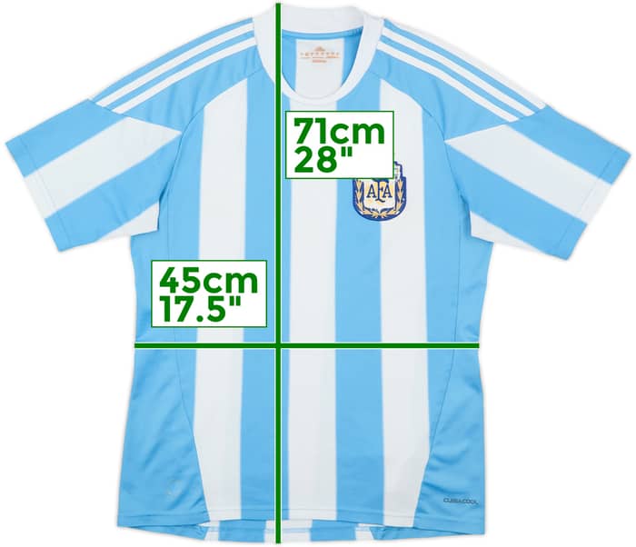 2010-11 Argentina Home Shirt - 5/10 - (S)
