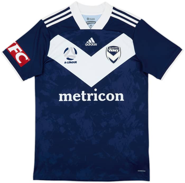 2020-21 Melbourne Victory Home Shirt - 8/10 - (M)