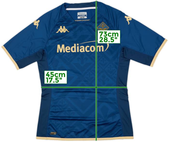2022-23 Fiorentina Third Shirt - 8/10 - (XL)
