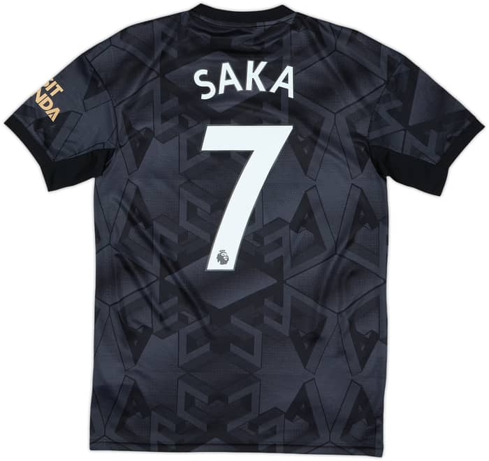 2022-23 Arsenal Away Shirt Saka #7 - 10/10 - (XS)