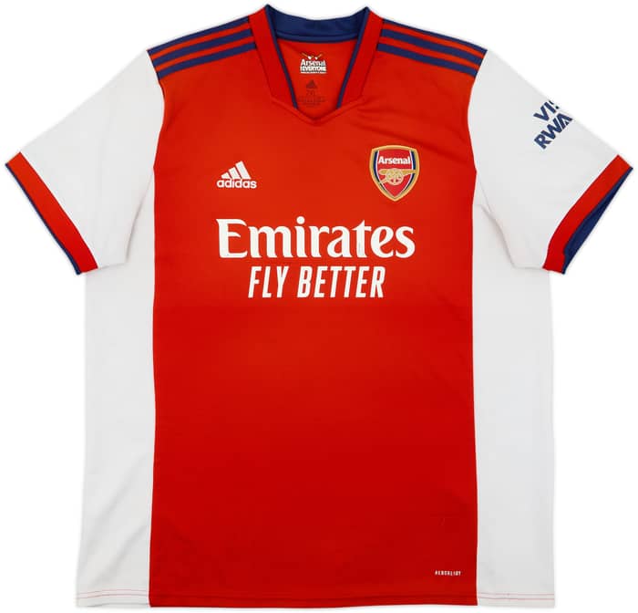 2021-22 Arsenal Home Shirt - 4/10 - (XXL)