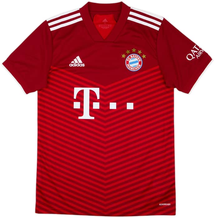 2021-22 Bayern Munich Home Shirt Gnabry #7 - 8/10 - (S)