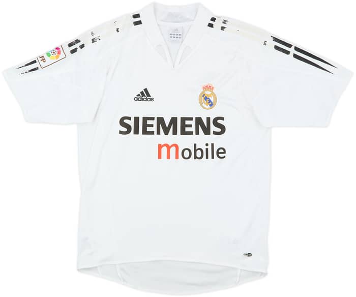 2004-05 Real Madrid Home Shirt - 4/10 - (S)