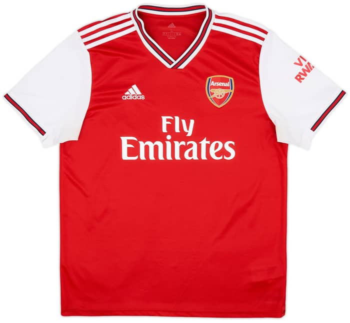 2019-20 Arsenal Home Shirt Saka #77 - 6/10 - (L)