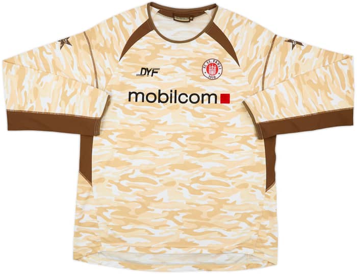 2005-06 St Pauli Home L/S Shirt - 8/10 - (XXL)