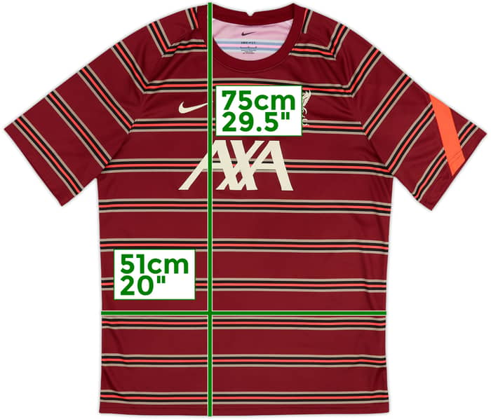 2021-22 Liverpool Nike Training Shirt - 9/10 - (L)