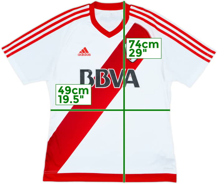 2016-17 River Plate Home Shirt - 4/10 - (L)