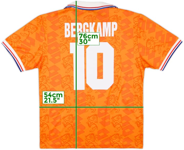 1994 Netherlands Home Shirt Bergkamp #10 - 8/10 - (M)