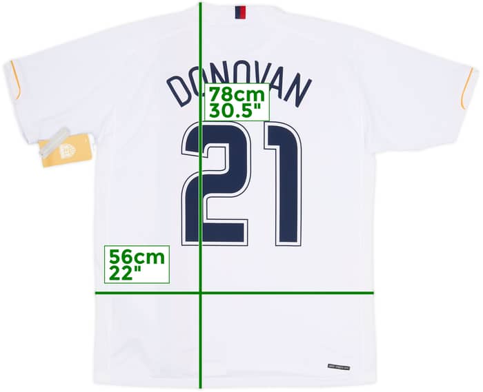 2006-07 USA Home Shirt Donovan #21 (L)