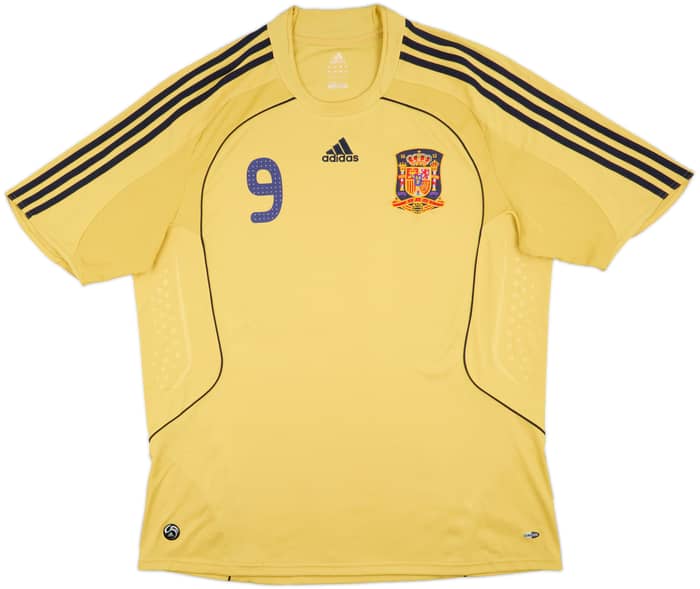 2008-10 Spain Away Shirt Torres #9 - 8/10 - (XXL)