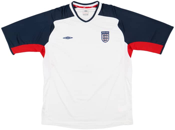 2005-06 England Umbro Training Shirt - 8/10 - (XL)
